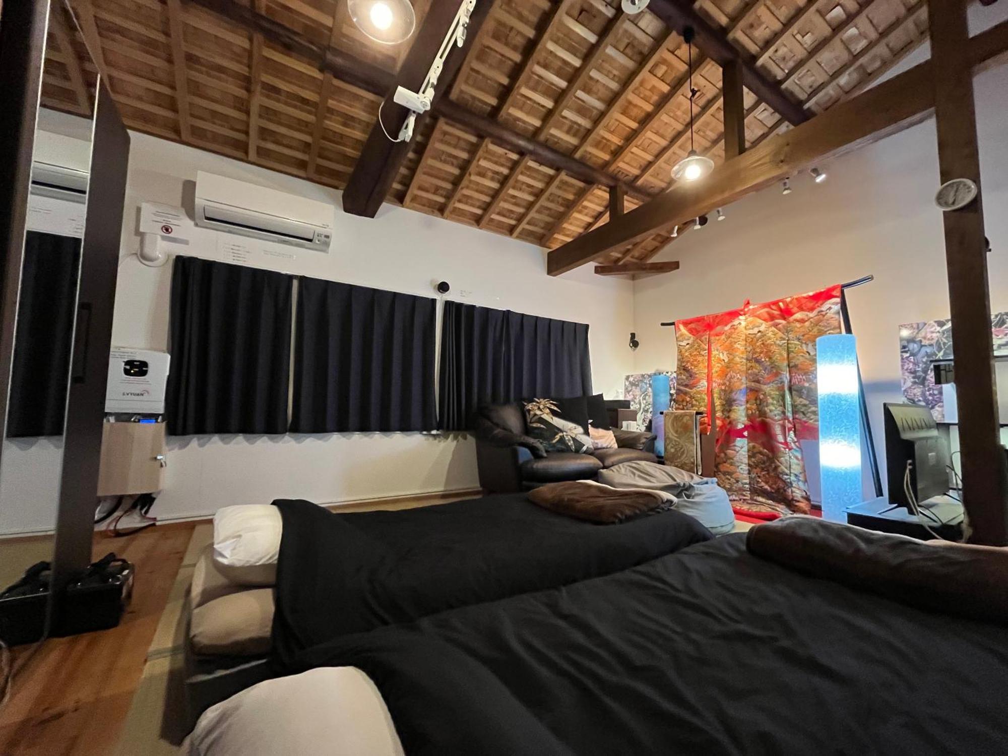 Nishijin No Sato 西陣之郷 -100 Yrs Smart & Sustainable Ai Arthouse With 10Gbps Wifi - Villa Kyoto Room photo